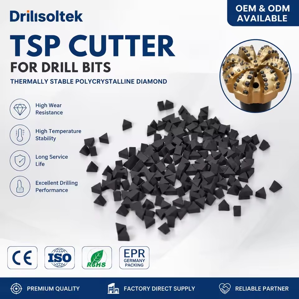 2026 Premium TSP Diamond Elements for Oilfield Drill Bit Manufacturing