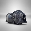 Gold Ore Ball Mill, Metallurgical and Mineral Processing Grinding Equipment, Industrial Intermittent Ball Mill