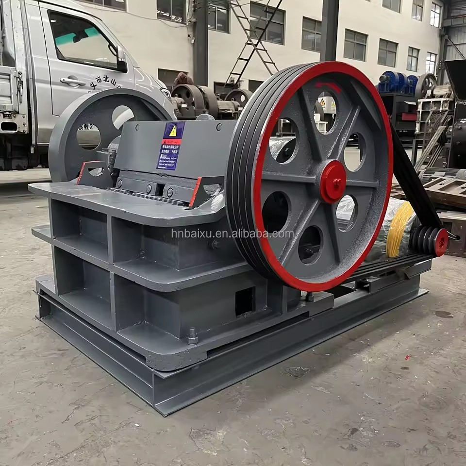 Rock Crusher Equipment Cast Steel Shell Fine Crushing Pex 100x600 Jaw Crusher Mining Quarry Aggregates Production