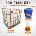 High Performance Soil Stabilizer Compressive Strength Enhancer for Road Foundation & Airport Runway Subgrade