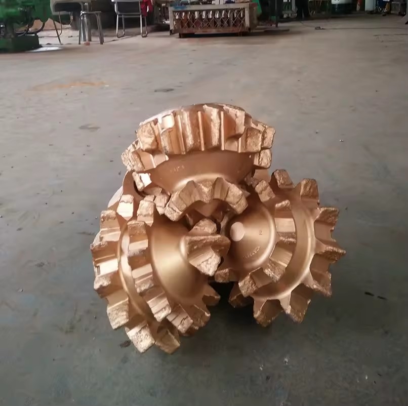 Chuanzuan High Manganese Steel TCI Tricone Bit Oil Well Rock Drilling Soft Formation Forging 164kg Drilling Mining Machine Parts