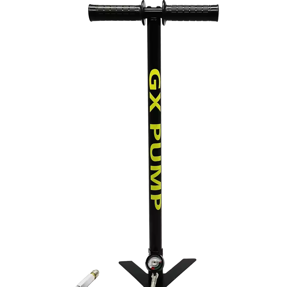 GX-HP3 Portable Air Compressor Manual High Pressure PCP Pump 3 Stage 43500psi High Pressure Paintball Tank Hand Pump