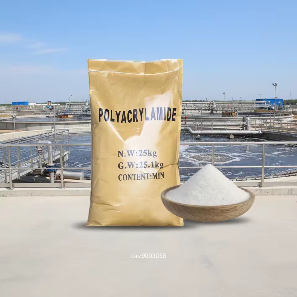 Industrial Grade Anionic Polyacrylamide APAM 1200-2000 Molecular Weight Flocculant for Oilfield Wastewater and Drilling Mud
