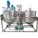 Mini Crude Oil Refinery Plant System Pyrolysis Directly From Crude Petroleum Heavy Oil Sludge Fractional Distillation Equipment