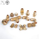 Brass Zinc Plated Flare Fitting for Air Conditioner