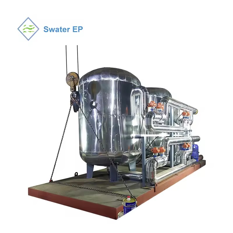 Oily Water Treatment Unit Industrial Oil-Water Separator Oilfield/Petroleum Wastewater Deoiling Purification Equipment
