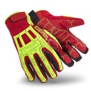 Anti Impact Rig Lizard Gloves Cut Resistant Oil Gas Work Gloves Protection for Construction Oilfield Workers
