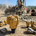 Sloped Blade PDC Drill Bit for Water Well Mining Oilfield and Rock Drilling Applications