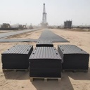 4x8 HDPE Track Mat Polyethylene Road Floor Temporary Ground protection Mat for Heavy Equipment Mud Ground Mat Big Event