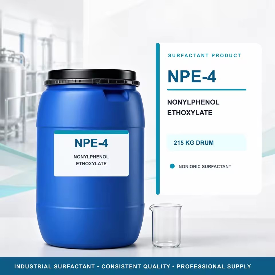 Nonyl Phenol Ethoxylate NPE-4 215KG Emulsifier Wetting Agent Dispersant