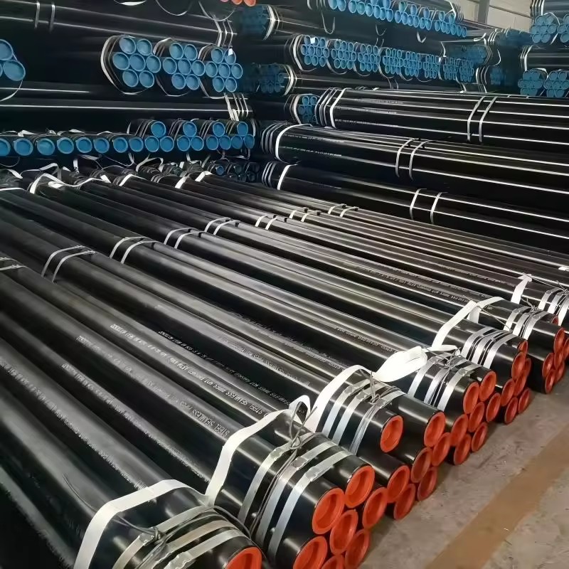 API 5CT N80 L80 Carbon Steel Seamless Oil Casing Tube with Threaded Coupled Ends for Oilfield Use