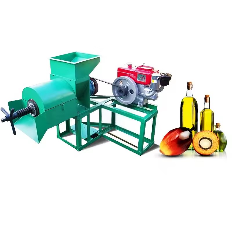 Latest Technology Automatic Crude Palm Oil Refinery and Extraction Processing Machine Red Crude Oil Peeling Shelling Machine