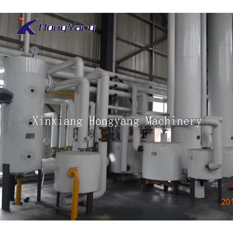 Palm Oil Processing Plant 50-200T/D Large Capacity Continuous Physical Refinery Equipment with Fractionation