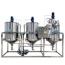 Small Scale Palm Crude Oil Refining Machine Vegetable Oil Refinery Equipment for Edible Oil Purification Processing