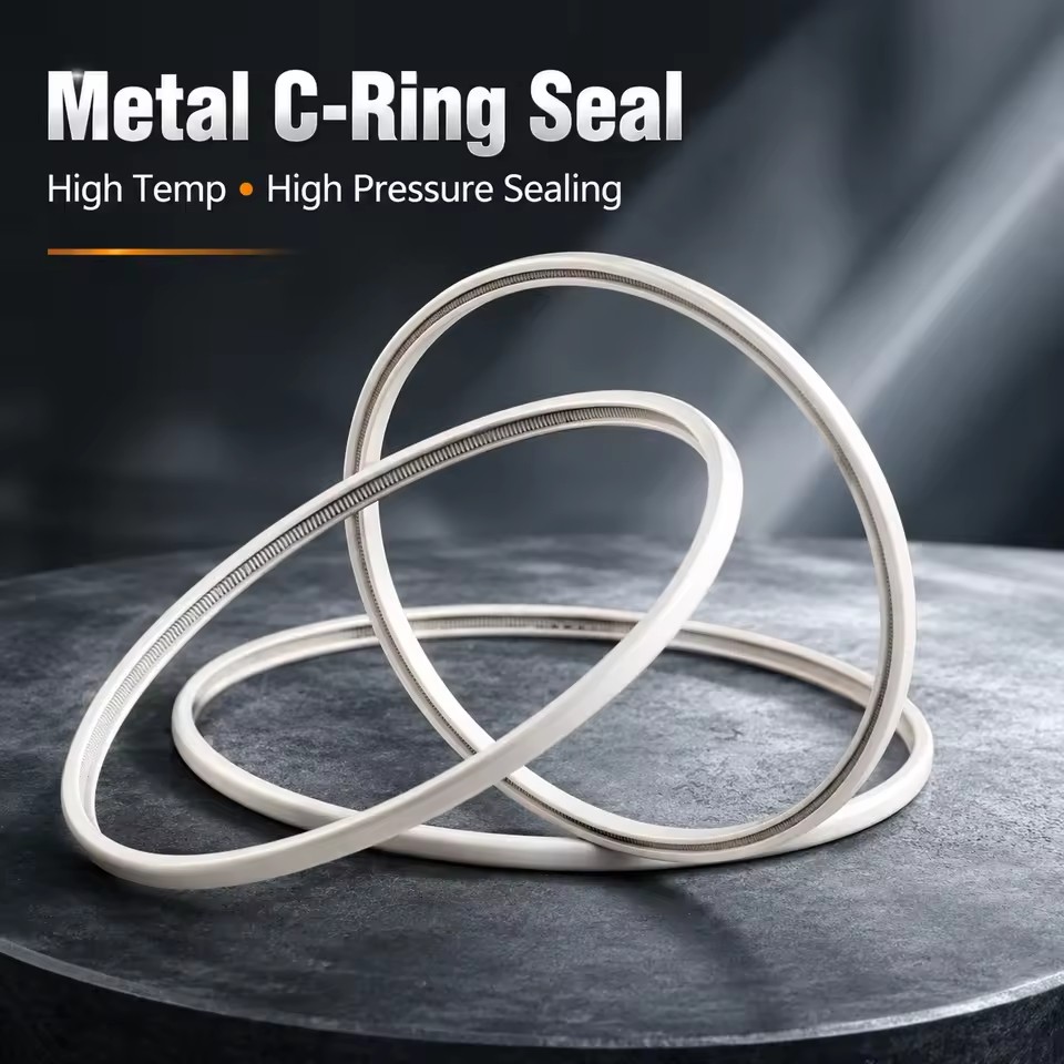 Metal C Ring Seal Stainless Steel for Oilfield Downhole Pump High Temperature High Pressure Custom ID OD