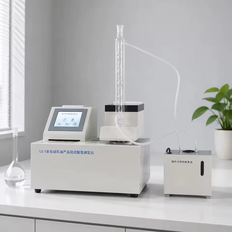 Automatic Transformer Oil Acid Value Testing Instrument Fully Automatic Petroleum Product Reflux Method Acid Value Analyzer