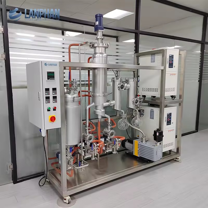 Crude Oil Petrochemical Processing Equipment Oil Short Path Molecular Distillation Unit