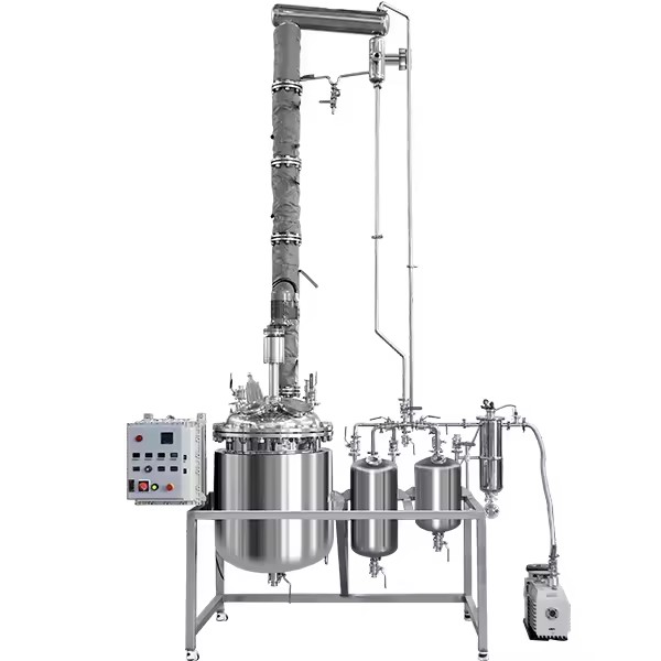 200L Stainless Steel Petroleum Fractional Distillation Rectification Equipment