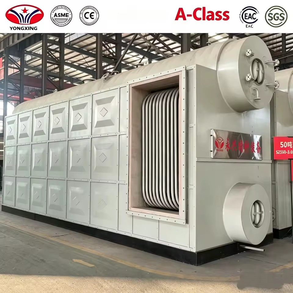 Energy Saving SZS Oil Gas Fired Equipment for Manufacturing Steam Process Boiler