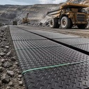 Durable HDPE Composite Bog Track Mats Anti-Slip Oilfield Use HDPE Composite Ground Protection