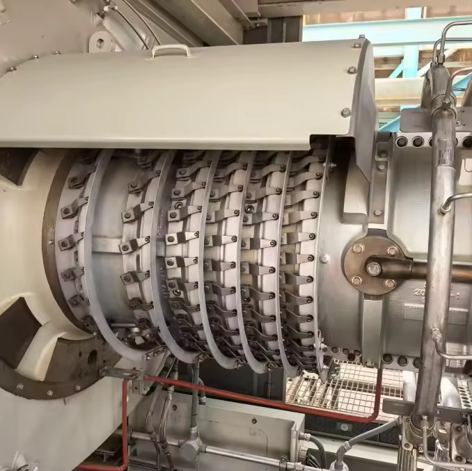 Used TITAN 130 Gas Turbine Used Power Plant with PLC System & Gearbox Industrial Cogeneration Power Unit