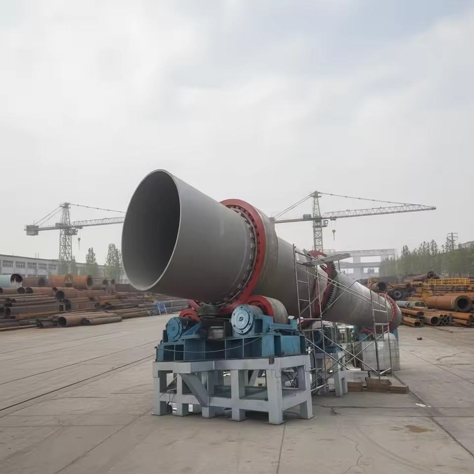 Zhongde Factory Direct Rotary Kiln for Sand Energy Saving Industrial Wood Chips Biomass Fertilizer Drying Equipment