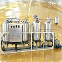 Small Scale Automatic Crude Oil Refinery Equipment for Sunflower and Palm Oil Production Stainless Steel