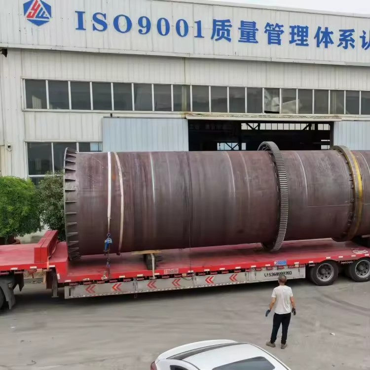 Industrial Mining Rotary Dryers Stainless Steel PLC Limestone Water Slag Coal Slime Sludge Rock Petroleum for Carbon Black Drum