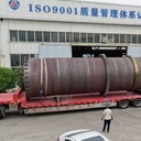 Industrial Mining Rotary Dryers Stainless Steel PLC Limestone Water Slag Coal Slime Sludge Rock Petroleum for Carbon Black Drum