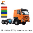 Reliable Heavy-Load Oilfield Worksite Machinery Transport Solution 351HP-420HP Sinotruk Howo 6x4 Tractor Truck