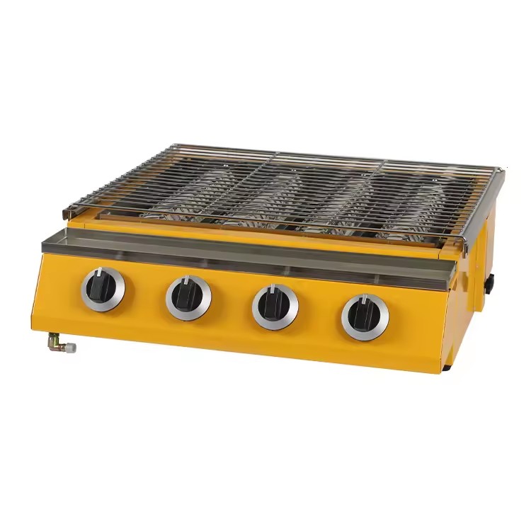 Food Processing Machinery Outdoor Cooking Equipment Stainless Steel Liquefied Petroleum Gas Hot Selling Barbecue Stove
