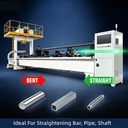 CE Certified Steel Pipe Automatic Straightening Machine Comply for Petroleum and Fluid Steel Pipe Processing