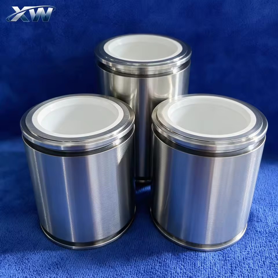 Mining Oilfield Mud Pump Ceramic Cylinder Liner Complete Assembly Stainless Shell FMC Gardner Denver OEM Replacement