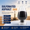 Sulfonated Asphalt 68201-32-1 Oilfield Drilling Fluid Additive HTHP Fluid Loss Control Wellbore Stability for Water Based Mud