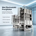 ESP Wet Electrostatic Precipitator Tower for Petroleum Coking Unit Flue Gas Aerosol Mist Emission Control Plant