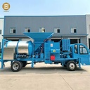 Bitumen Asphalt Mixing and Discharging Integrated Machine On-site Processing Equipment