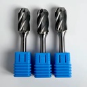 Factory Flutes Tin Coated Solid Tungsten Carbide End Mills Shank External Coolant Twist Drill Bits OEM N&D Brand