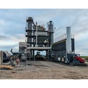 Heavy Capacity 130tph Bitumen Batching Equipment Optimized Heat Circulation Rapid Output Stationary Asphalt Mixing Plant