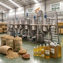 Small Crude Palm Oil Distillation Refining Machine Edible
