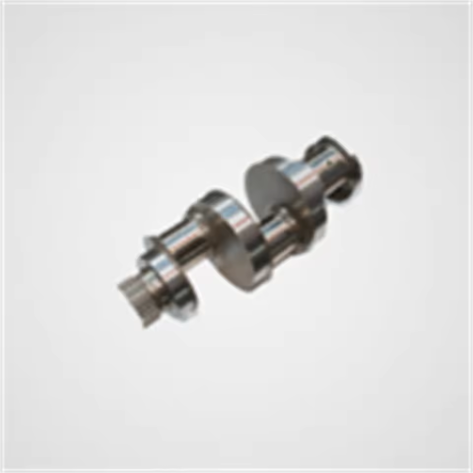 Superior Forged Steel Crankshaft For High Torque Mud Pump As Induction Hardened Crankshaft For Triplex Plunger Pump
