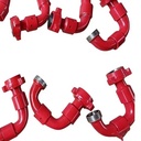 API Standard Forged Alloy Steel Rotary Swivel Elbow, High Pressure Pipeline Fitting for Oilfield Drilling and Fracturing