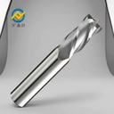 Tungsten Carbide Flat End Mill with Solid Core and Durable Tin and Altim Coatings Tungsten Carbide Pottery Trimming Tools