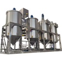 Crude Oil Refinery Refining Equipment Edible Sunflower Oil Refined Machine for Sale