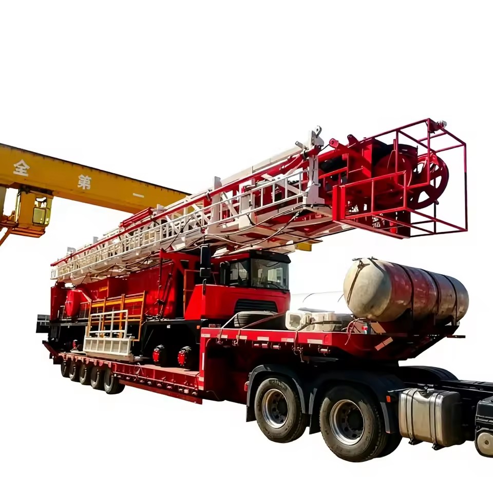 Factory XJ550 Truck Mounted Workover Rig API Standard