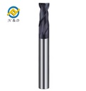Solid Carbide End Mill Cutting Tools Single 4 Flutes 8mm Shank Diameter DLC Coated OEM/ODM CNC Routers Milling 50mm
