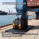 Load Distribution Support Platform Oilfield Operation Heavy Machinery Stable Base Resistant Industrial outrigger pad
