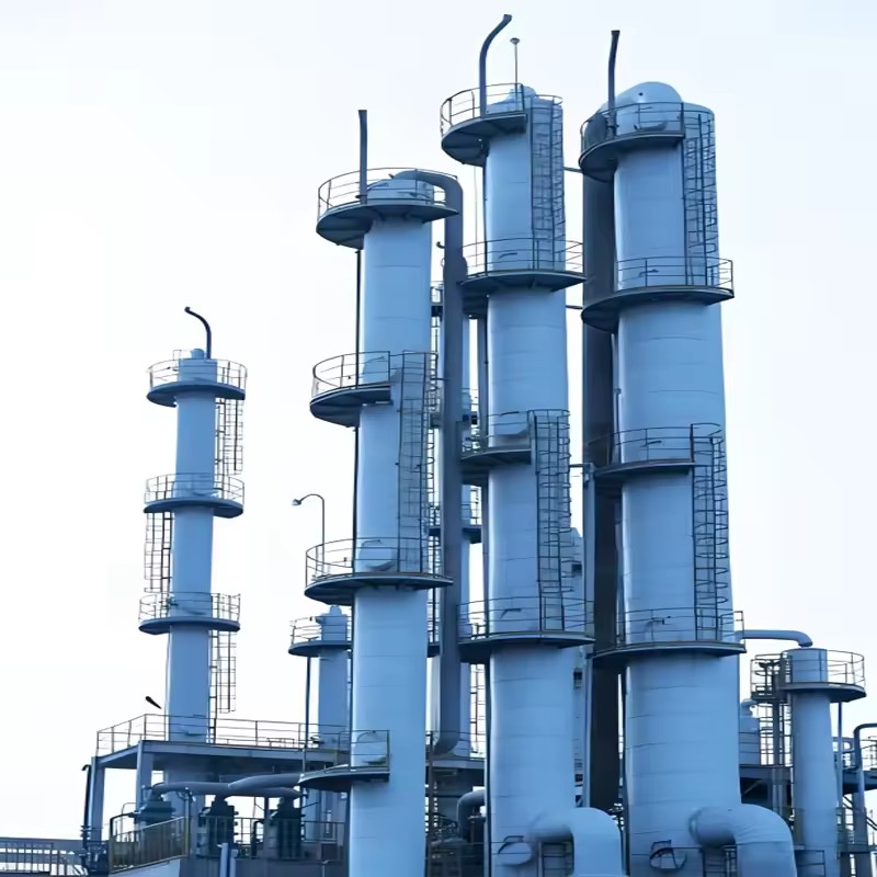 System Vacuum Crude Oil Refinery Fractional Distillation Processing Column Petroleum Production Equipment