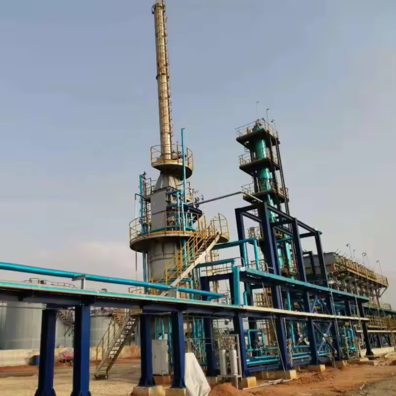 Chemical Engineering Mini Oil Refinery Plant Skid-Mounted 500 Capacity Eco-Friendly Energy Saving Petroleum Refinery Equipment