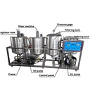 Small Capacity Scale Crude Oil Refinery Machine/Palm Cooking Sunflower Oil Refining Equipment