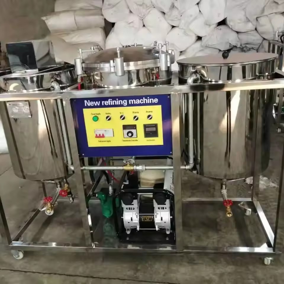 Good Quality Copra Crude Oil Refining Deodorization Machine Crude Palm Coconut Oil Refinery Plant Equipment